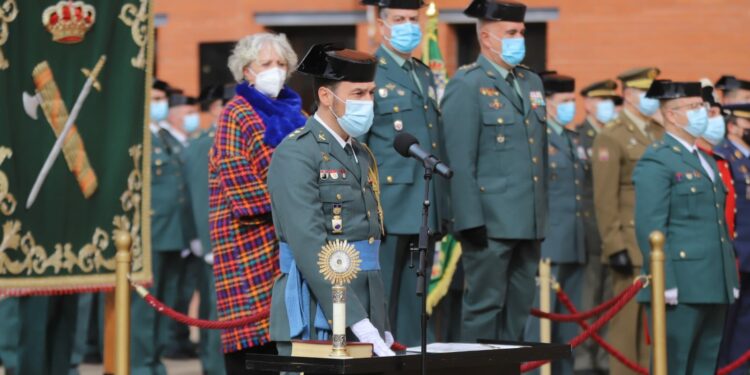 Pedro Merino toma posesión como jefe de la Comandancia de la Guardia Civil de Salamanca