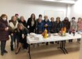 La aguedera mayor Ana María San José recibe el bastón de mando de Aldeaseca de Armuña