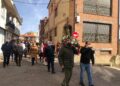 La procesión de San Blas y la bendición de 900 gargantillas cierran las fiestas de Aldeaseca de Armuña