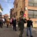La procesión de San Blas y la bendición de 900 gargantillas cierran las fiestas de Aldeaseca de Armuña