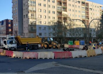 Comienzan las obras para la reordenación del tráfico y aumentar la fluidez del nudo de Federico Anaya, Los Cedros y Los Olivos
