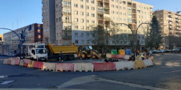 Comienzan las obras para la reordenación del tráfico y aumentar la fluidez del nudo de Federico Anaya, Los Cedros y Los Olivos