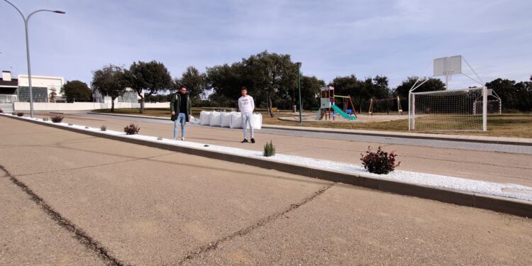 Nueva imagen para la zona de acceso a la urbanización Santa Bárbara