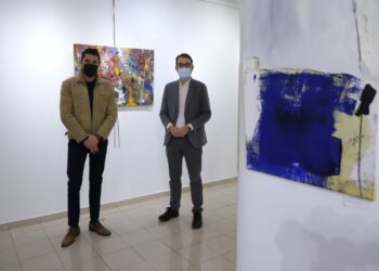 El salmantino Fernando Cabo expone su obra expresionista en el Espacio Joven