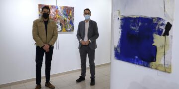 El salmantino Fernando Cabo expone su obra expresionista en el Espacio Joven