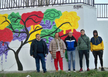 El Ayuntamiento aumenta su galería de arte urbano con la pintura ‘Alma de Mujer’