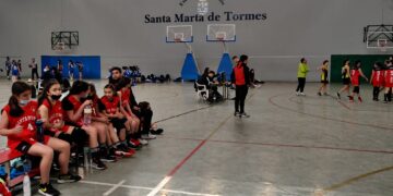 Santa Marta acoge el torneo de minibasket femenino en el que participan ocho equipos de Castilla y León