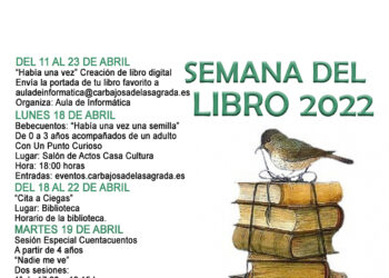 Amplio programa de actividades para celebrar el Día del Libro