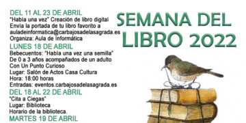 Amplio programa de actividades para celebrar el Día del Libro