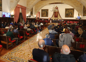 El rector subraya en el Claustro Universitario la solvencia económica y el prestigio de la institución a nivel nacional e internacional