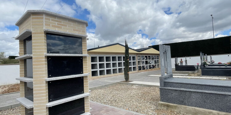 El cementerio municipal ya cuenta con nichos y columbarios para ampliar su capacidad
