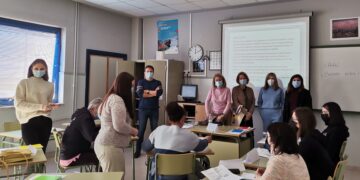 Refugiados ucranianos aprenden Español en la Escuela Oficial de Idiomas