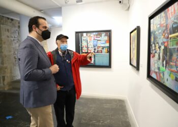 ‘Ensayos sobre las emociones’, la obra de Corella expuesta en ‘La Salina’