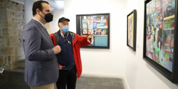 ‘Ensayos sobre las emociones’, la obra de Corella expuesta en ‘La Salina’