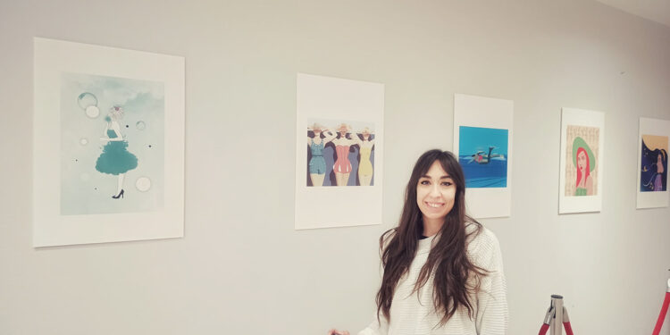 Las mujeres, protagonistas en la exposición ‘Armonía’ de Noelia Rivas