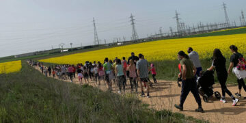 Villamayor ‘sale de marcha’ para apoyar a los niños afectados por la guerra de Ucrania