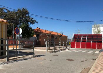Comienza la instalación de las talanqueras para acoger la vuelta de los festejos taurinos con el primer toro de San Marcos