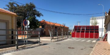 Comienza la instalación de las talanqueras para acoger la vuelta de los festejos taurinos con el primer toro de San Marcos