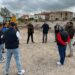 Los feriantes conocen el nuevo Recinto Ferial donde se ubicarán las atracciones durante las fiestas de mayo