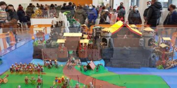 Los niños crearán el cómic más grande de Playmobil para poner el broche final a la Feria de los Clicks