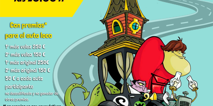 La velocidad y la originalidad tendrán premio en la Carrera de Autos Locos que llega por primera vez al municipio este verano