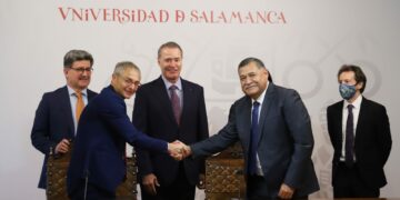 La universidades de Salamanca y Nuevo León estrechan lazos para impulsar la promoción de la cultura de ambas ciudades