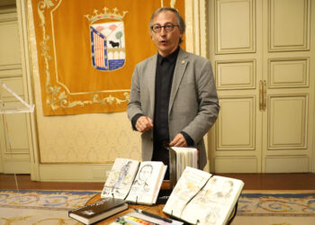 ‘Mientras dure la guerra’, el Cuaderno realizado por Miguel Elías durante el rodaje de la película de Amenábar