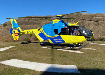 Herido un hombre de 42 años tras sufrir un accidente de moto en el término municipal de La Alberca