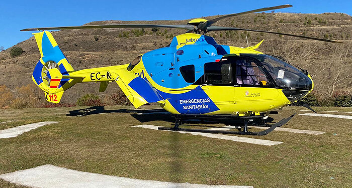 Herido un hombre de 42 años tras sufrir un accidente de moto en el término municipal de La Alberca