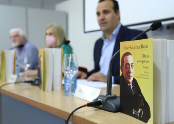 La Diputación presenta las ‘Obras Completas. Tomo I José Sánchez Rojas’