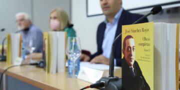 La Diputación presenta las ‘Obras Completas. Tomo I José Sánchez Rojas’