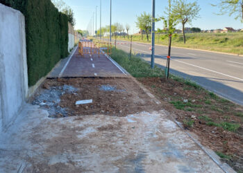 Comienzan las obras de los 2,5 kilómetros del nuevo carril bici que completará la conexión del municipio con Salamanca y la Vía Verde