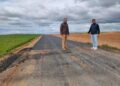 Pavimentación de la DSA-503 que une la carretera de Vitigudino con Carrascal de Barregas
