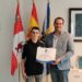 Reconocimiento de Santa Marta al atleta Diego Ruiz por su doble oro en el Campeonato de España Liberty