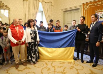 Salamanca se vuelca con los niños ucranianos de Mariupol acogidos en Armenteros