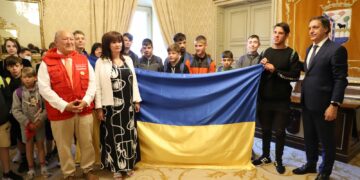 Salamanca se vuelca con los niños ucranianos de Mariupol acogidos en Armenteros