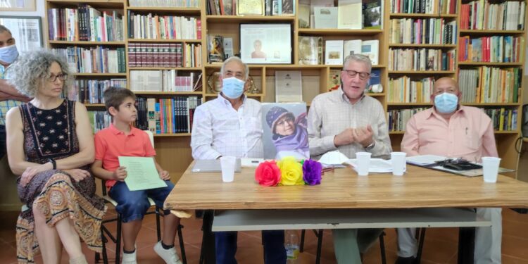 Homenaje a la escritora Mercedes Aurora Blanco, que da nombre a la nueva biblioteca de su pueblo