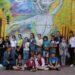 La ‘Ruta de los Murales’ inspira a los pequeños artistas del CAI