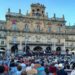 Sheila Blanco y la Joven Orquesta Sinfónica Ciudad de Salamanca ofrecen un concierto en la Plaza Mayor
