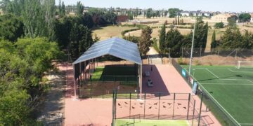 La pista de pádel de Valdelagua será la primera cubierta de Santa Marta