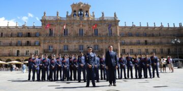 La 73ª promoción de Academia General del Aire de Matacán es nombrada ‘Huésped Distinguido’ de Salamanca