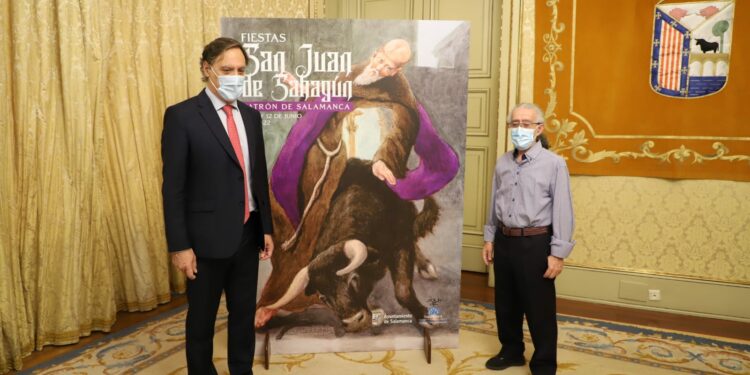 Jerónimo Prieto elabora el cartel de las fiestas de San Juan, que contarán con tres días de actividades para todos los públicos