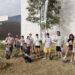 Los vecinos de Carbajosa plantan una treintena de árboles frutales que ya habitan en El Montalvo II