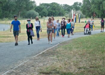 La Isla del Soto acoge los talleres y actividades de la primera jornada del Día del Medio Ambiente