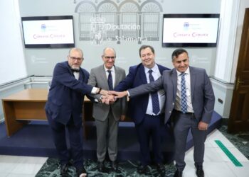 La Diputación y las Cámaras de Comercio de Salamanca y Béjar renuevan su apoyo a los emprendedores a través de los Viveros de Empresa de la provincia que actualmente superan el 90% de ocupación