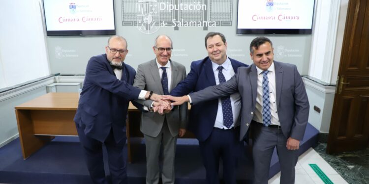 La Diputación y las Cámaras de Comercio de Salamanca y Béjar renuevan su apoyo a los emprendedores a través de los Viveros de Empresa de la provincia que actualmente superan el 90% de ocupación