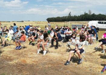 El desfile de peñas con la entrega de camisetas, las pañoletas para los niños y el concurso de postres, novedades de las Fiestas del Corpus de Aldeaseca