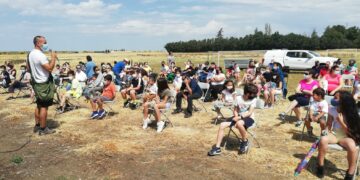 El desfile de peñas con la entrega de camisetas, las pañoletas para los niños y el concurso de postres, novedades de las Fiestas del Corpus de Aldeaseca