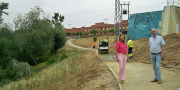 Santa Marta pone a punto el nuevo paseo fluvial ‘Francisco Bernis’ para su inauguración