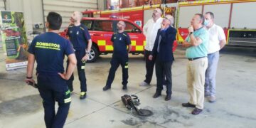 La Diputación incorpora un nuevo camión para completar las dotaciones del Parque de Bomberos de Villares